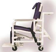 PVC 3-Position Recliner/Geri-Chair